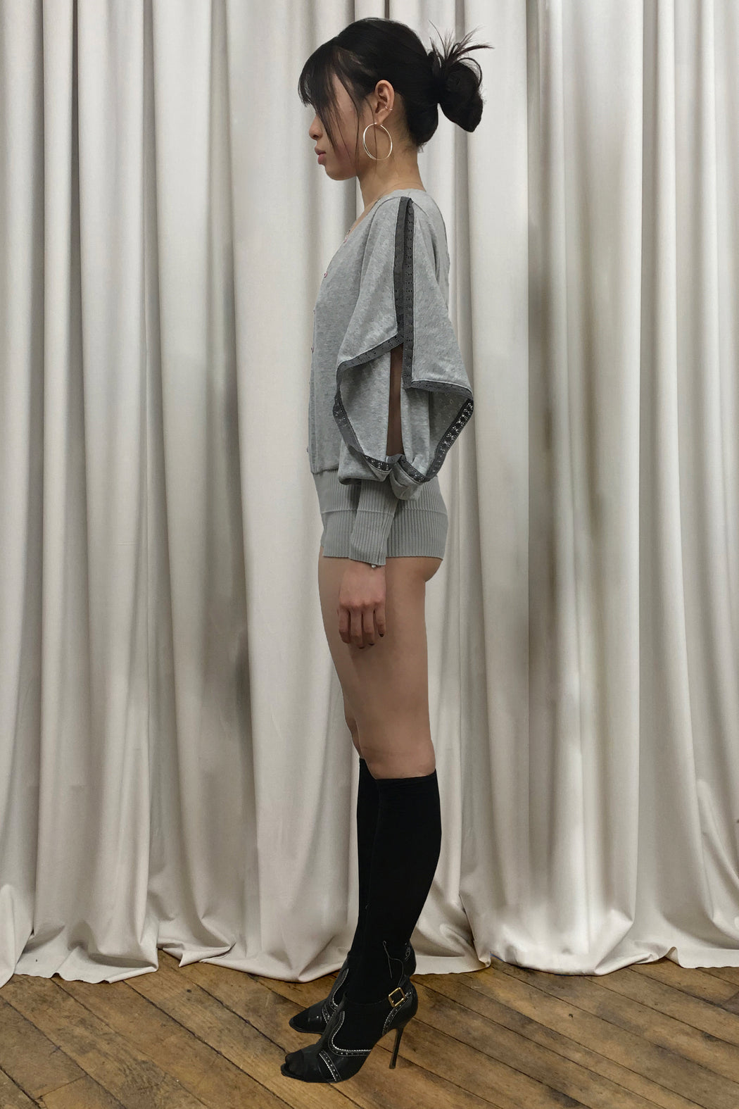 Jersey Pointelle Playsuit