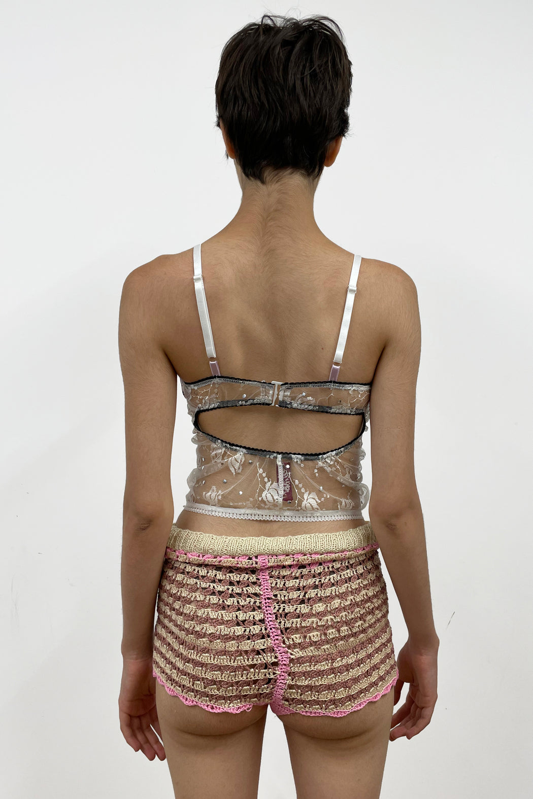 Ruched Bralette Camisole