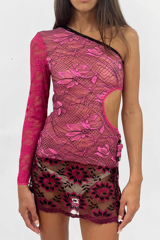 Assymetric Skater Dress