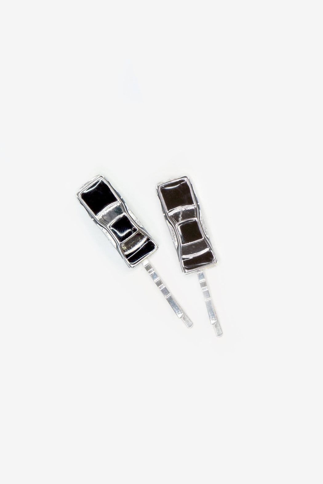 Black Traffic Jam Hairpins