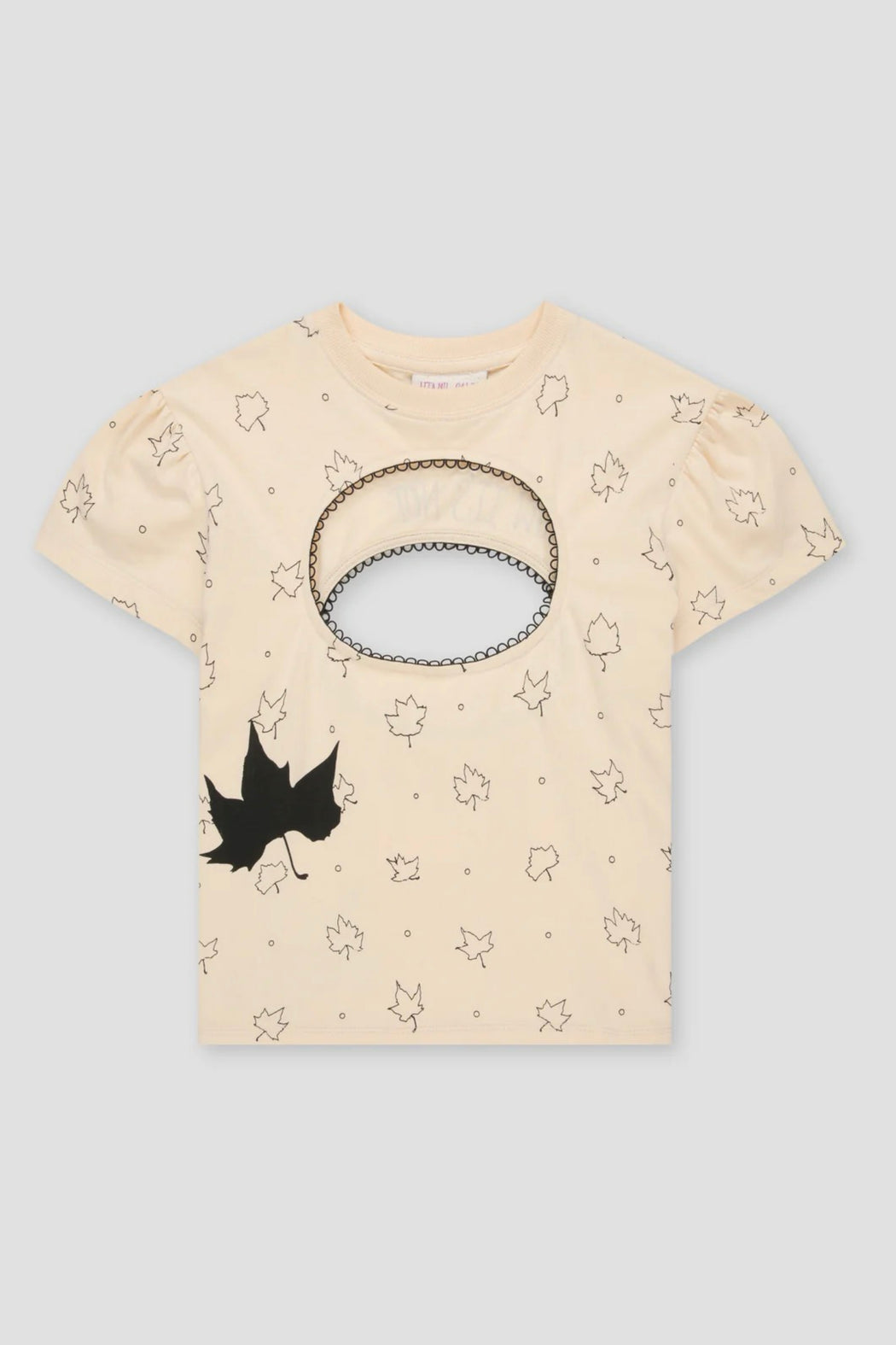 Logo Removal Baby Tee Sand