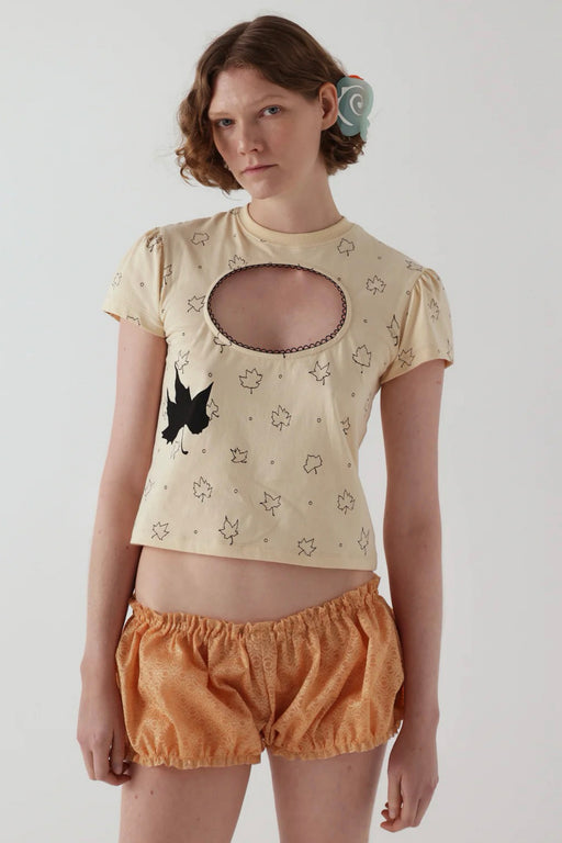 Logo Removal Baby Tee Sand