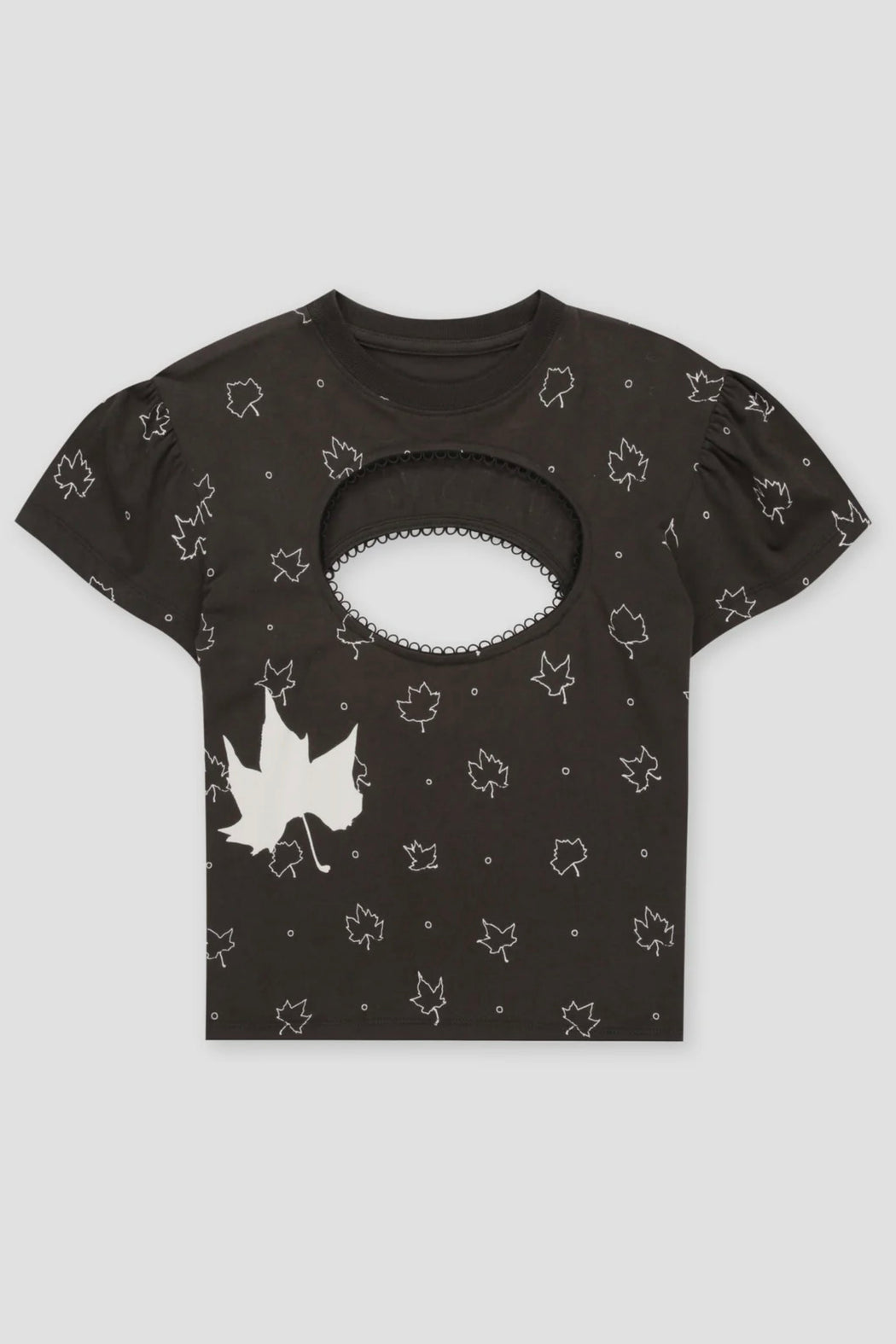 Logo Removal Baby Tee Moonless Night