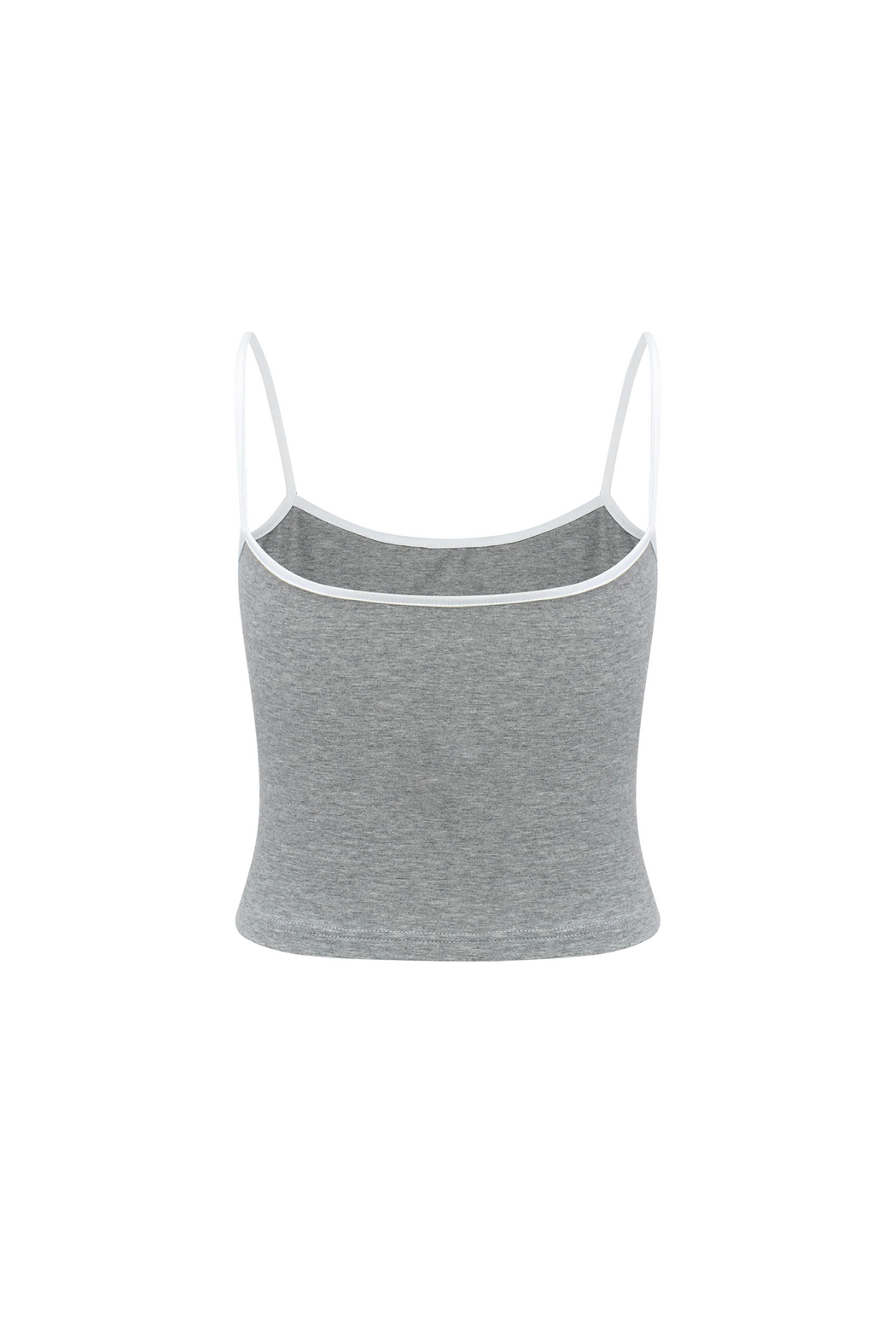 Nodress gray "No cry" crying eyes printed camisole