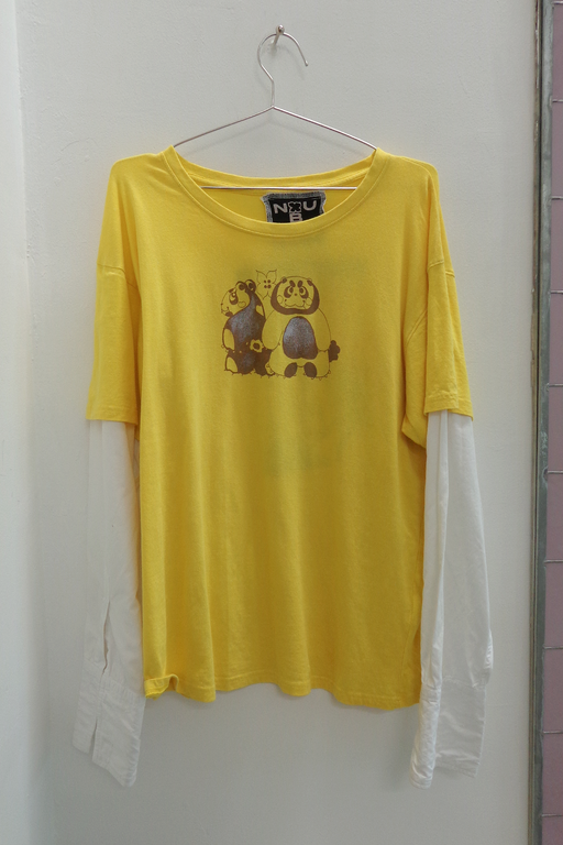 Nubes Tee - Yellow