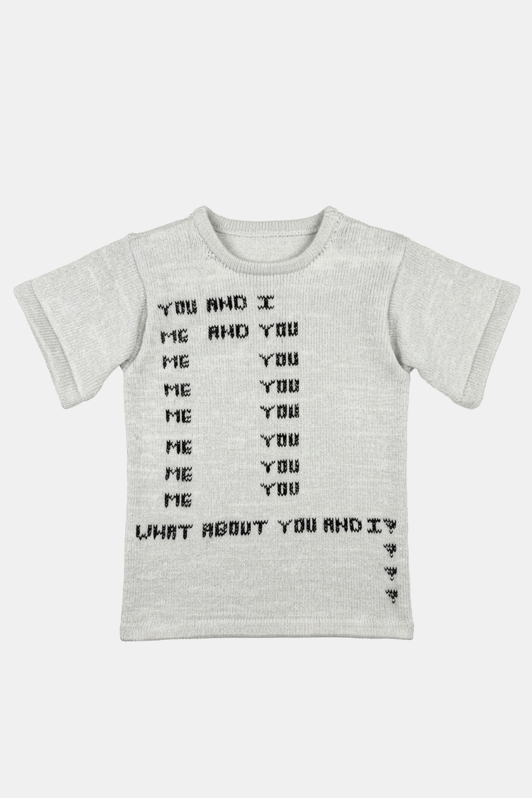 POEM KNIT SHIRT