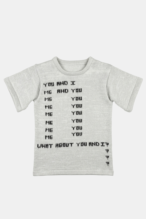 POEM KNIT SHIRT