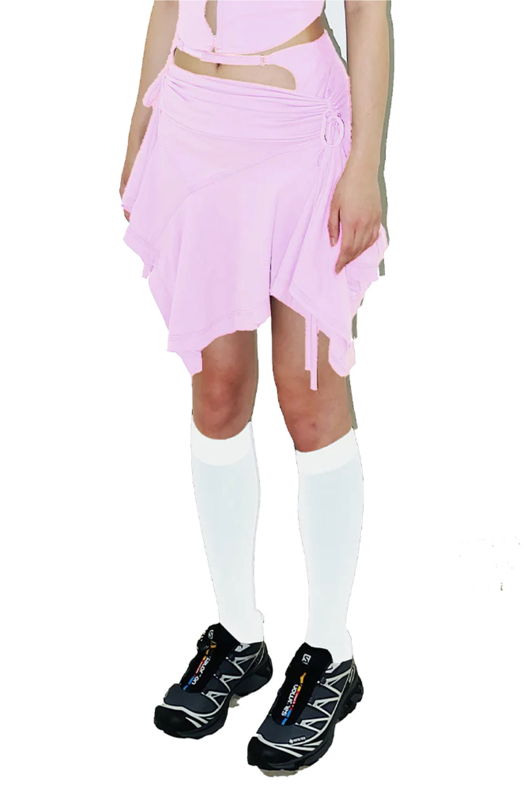 System Multiway Miniskirt — Pink
