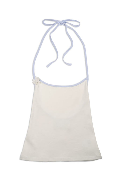 QT HALTER TOP - IVORY