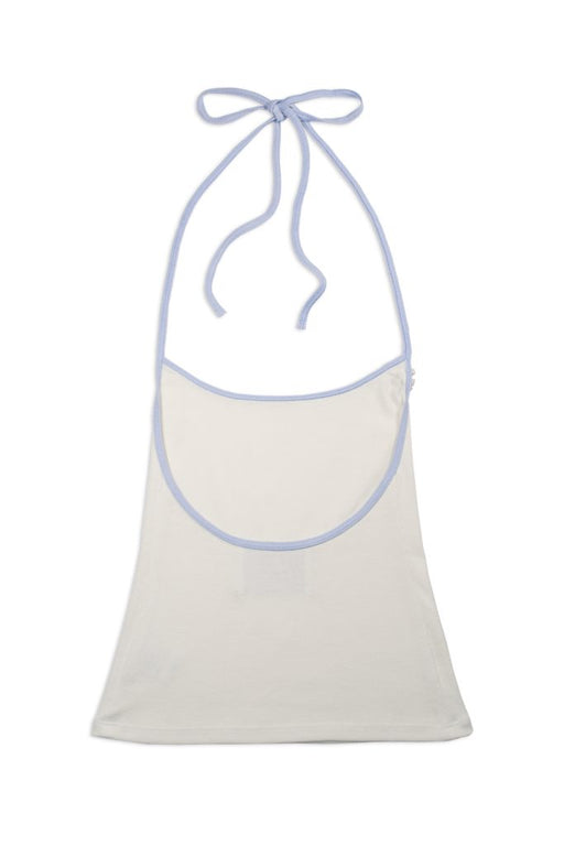 QT HALTER TOP - IVORY