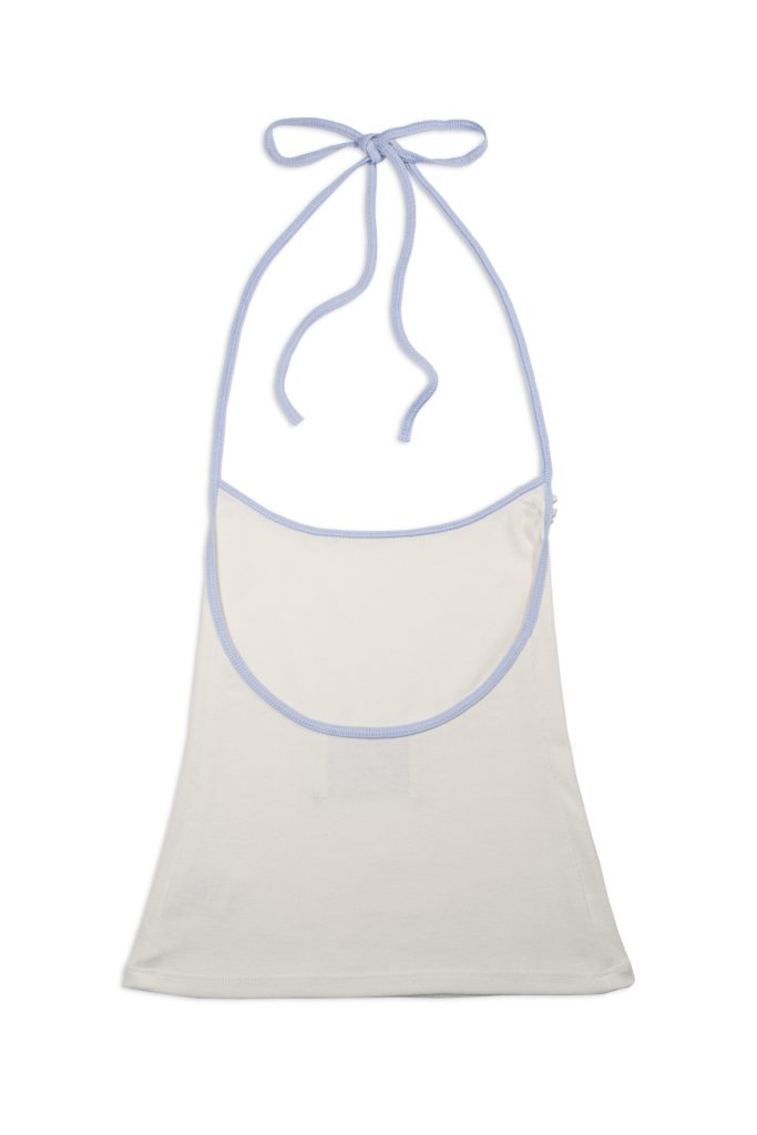 QT HALTER TOP - IVORY