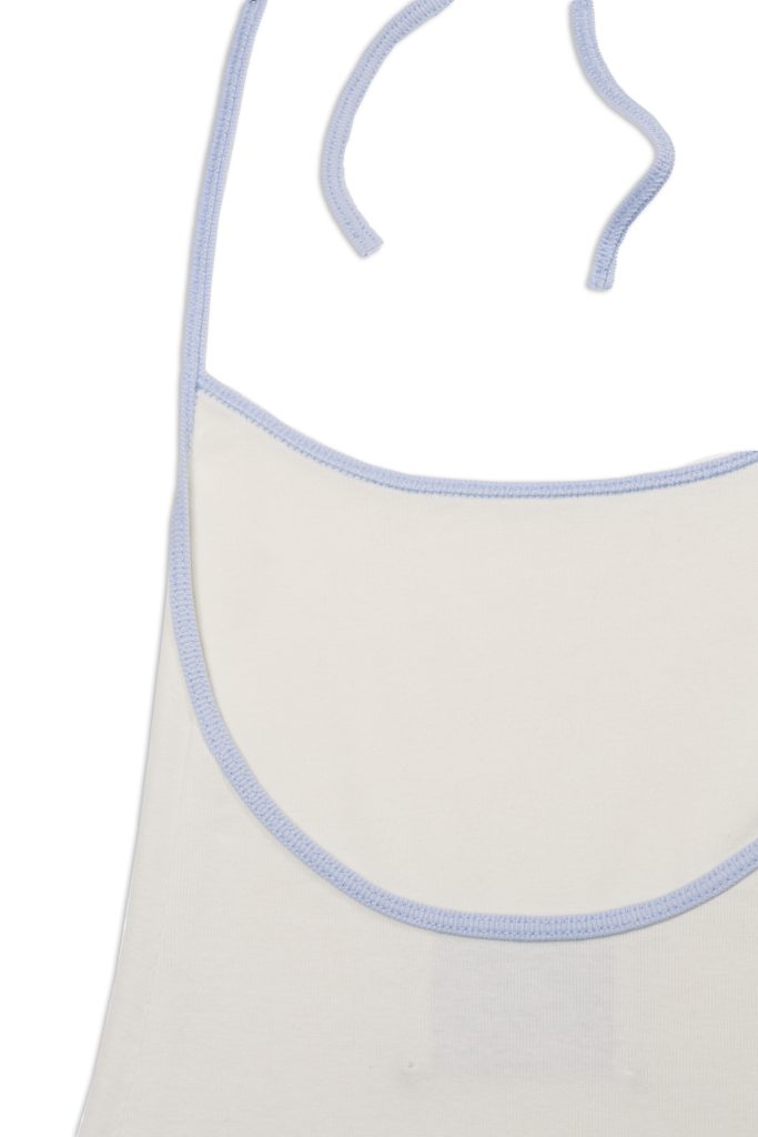 QT HALTER TOP - IVORY