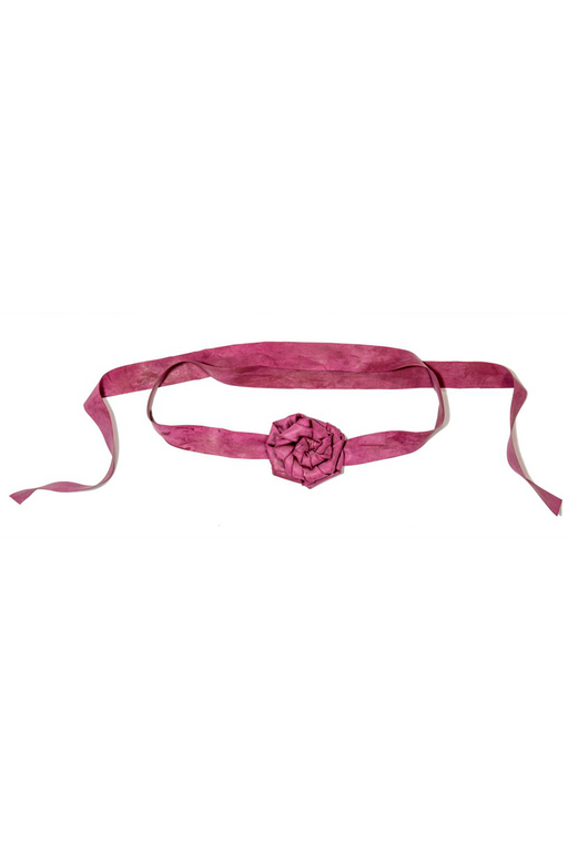 LATEX ROSE CHOKER