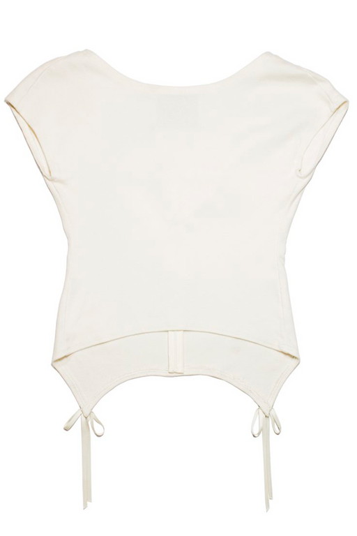 ZIPP TOP - IVORY