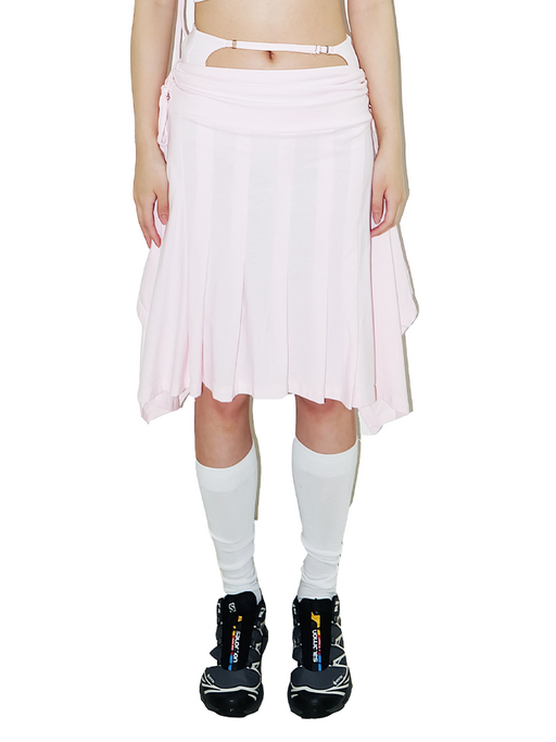 System Midi Skirt — Pink