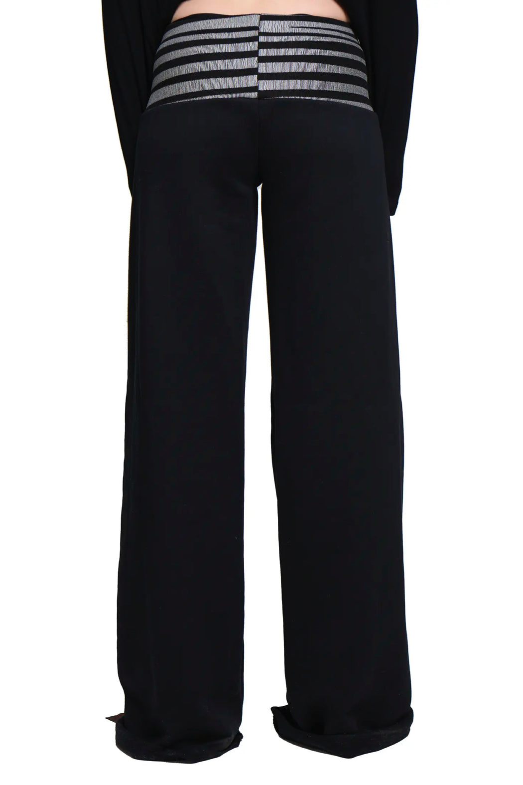 Circus Pants Black Silver