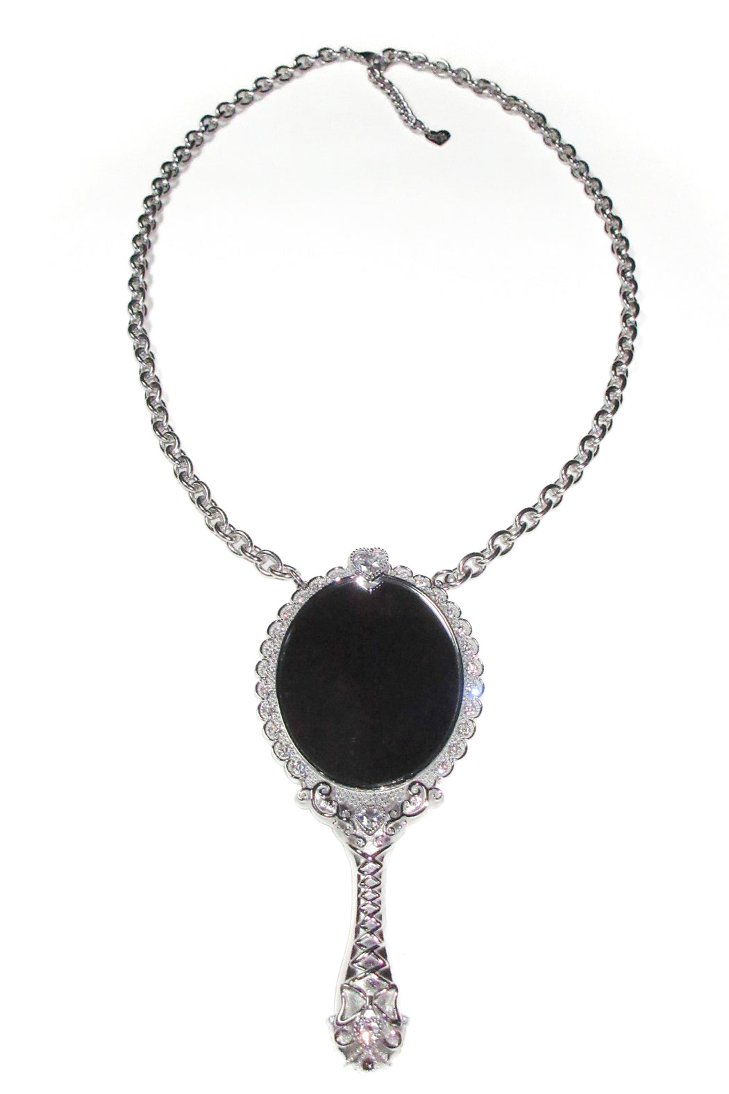 MIRROR STATEMENT NECKLACE