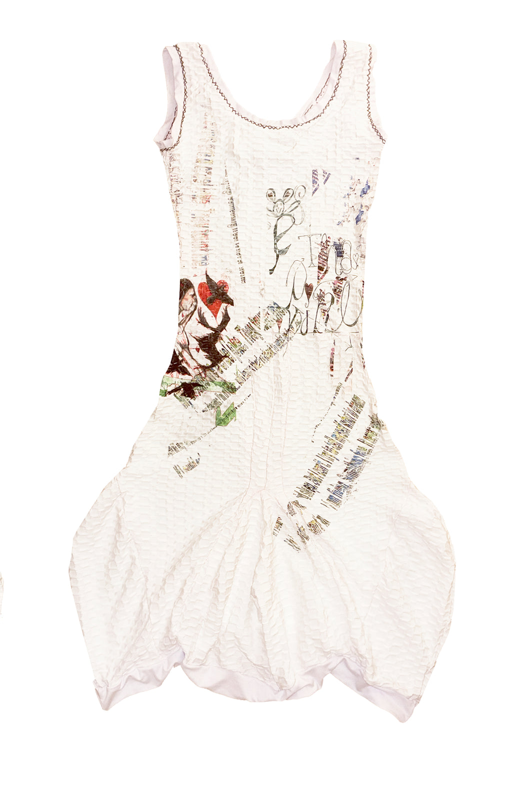 Muscle Tank V-neck Bubble Dress