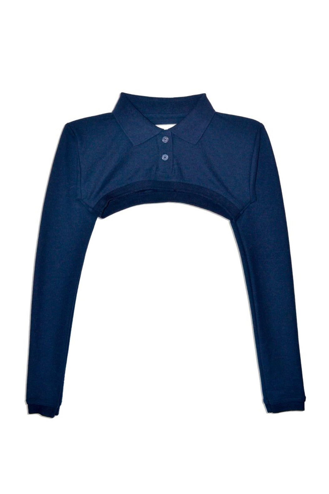 MINI POLO LONGSLEEVE - NAVY BLUE