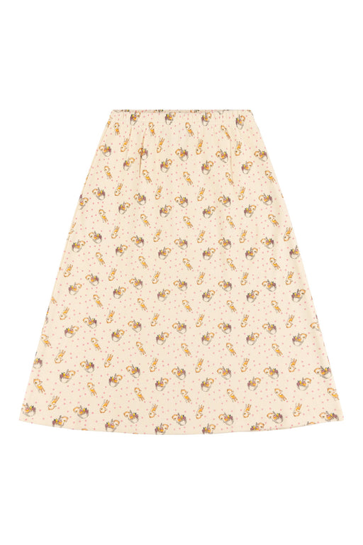 SKIRT / PEACH DEER