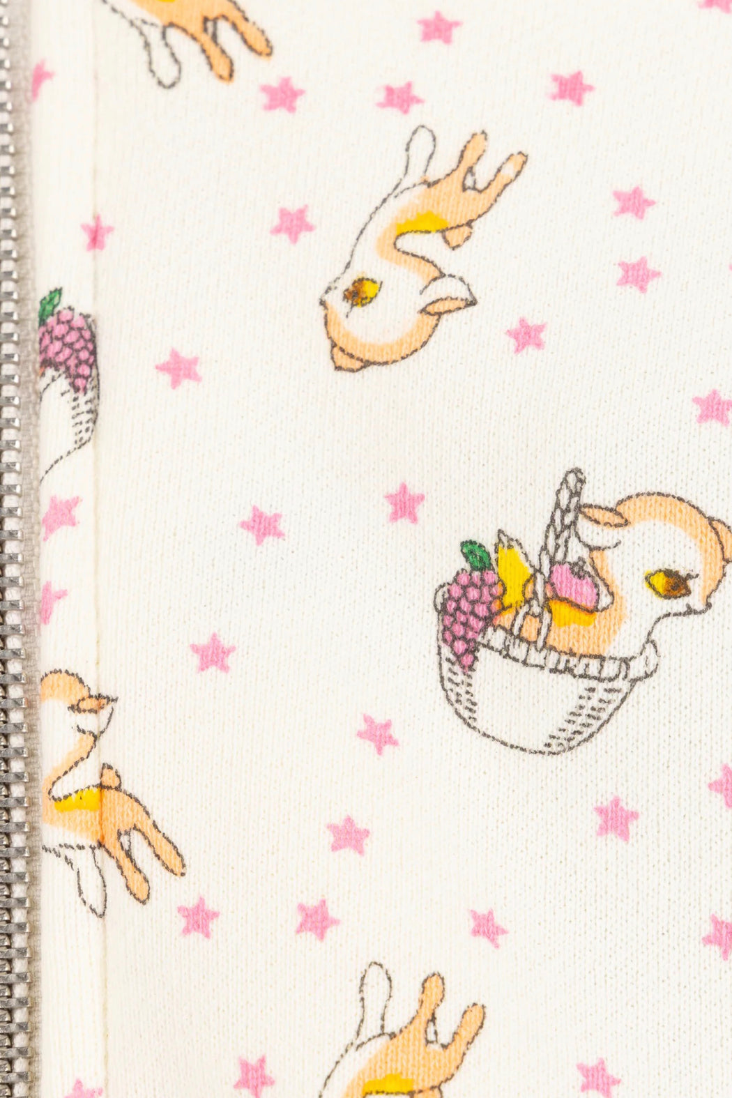 SHRUNK BABY HOODIE / PEACH DEER