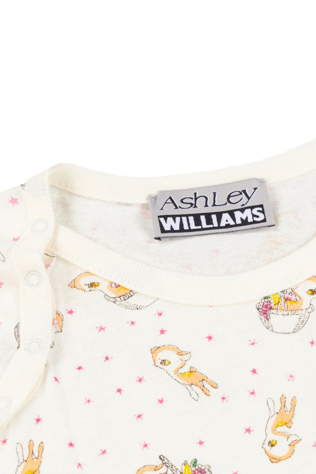 BABYGROW DRESS / PEACH DEER