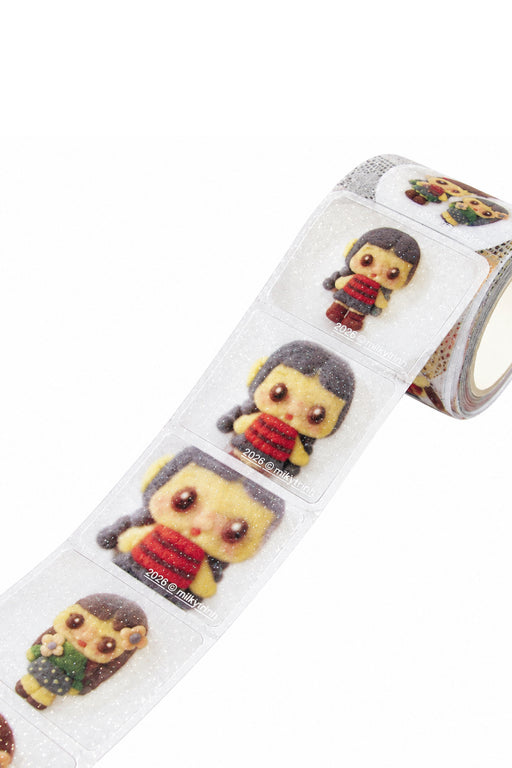 SUMMER SHORTBREAD COOKIES - CAMERA ROLL GLITTER STICKER ROLL