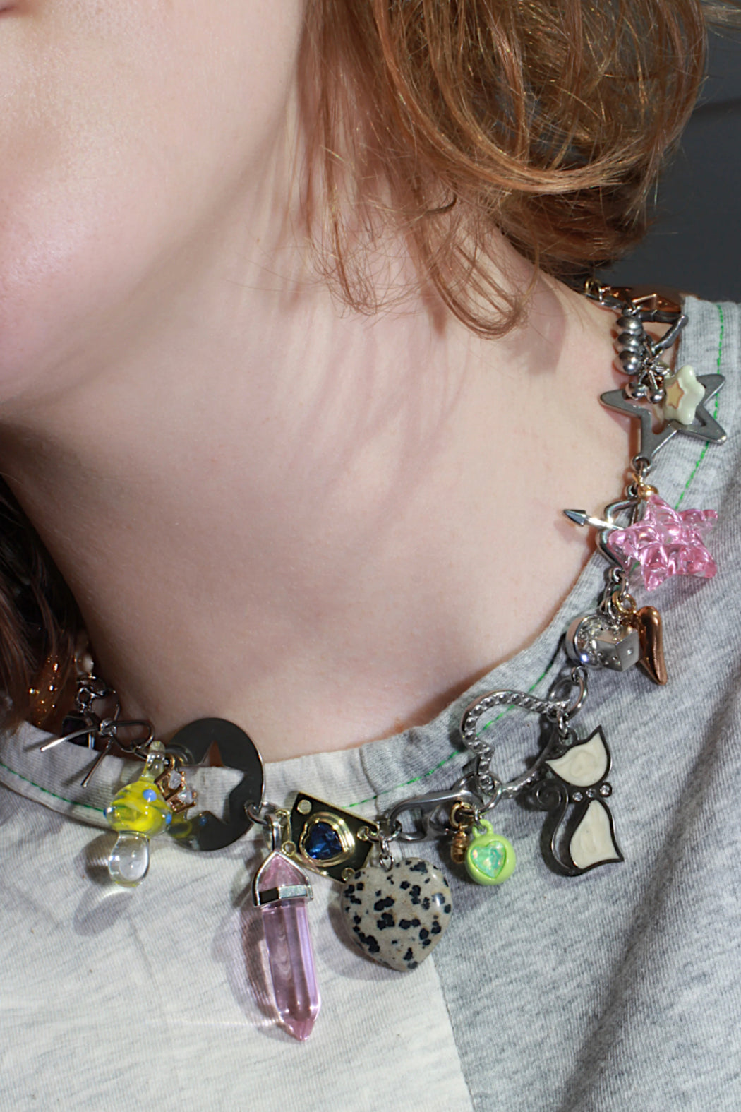 ROSY CHARM NECKLACE