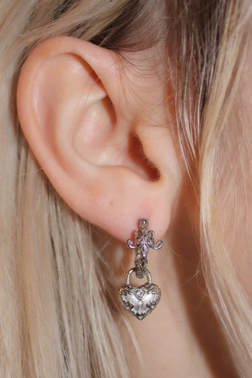 PRINCESS LOCK MINI HOOPS