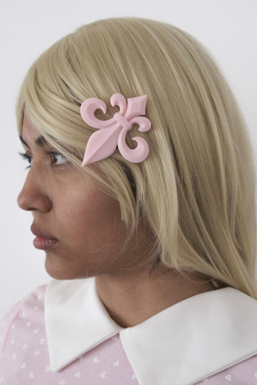 The Knight's Oath Hair Clip - Pink