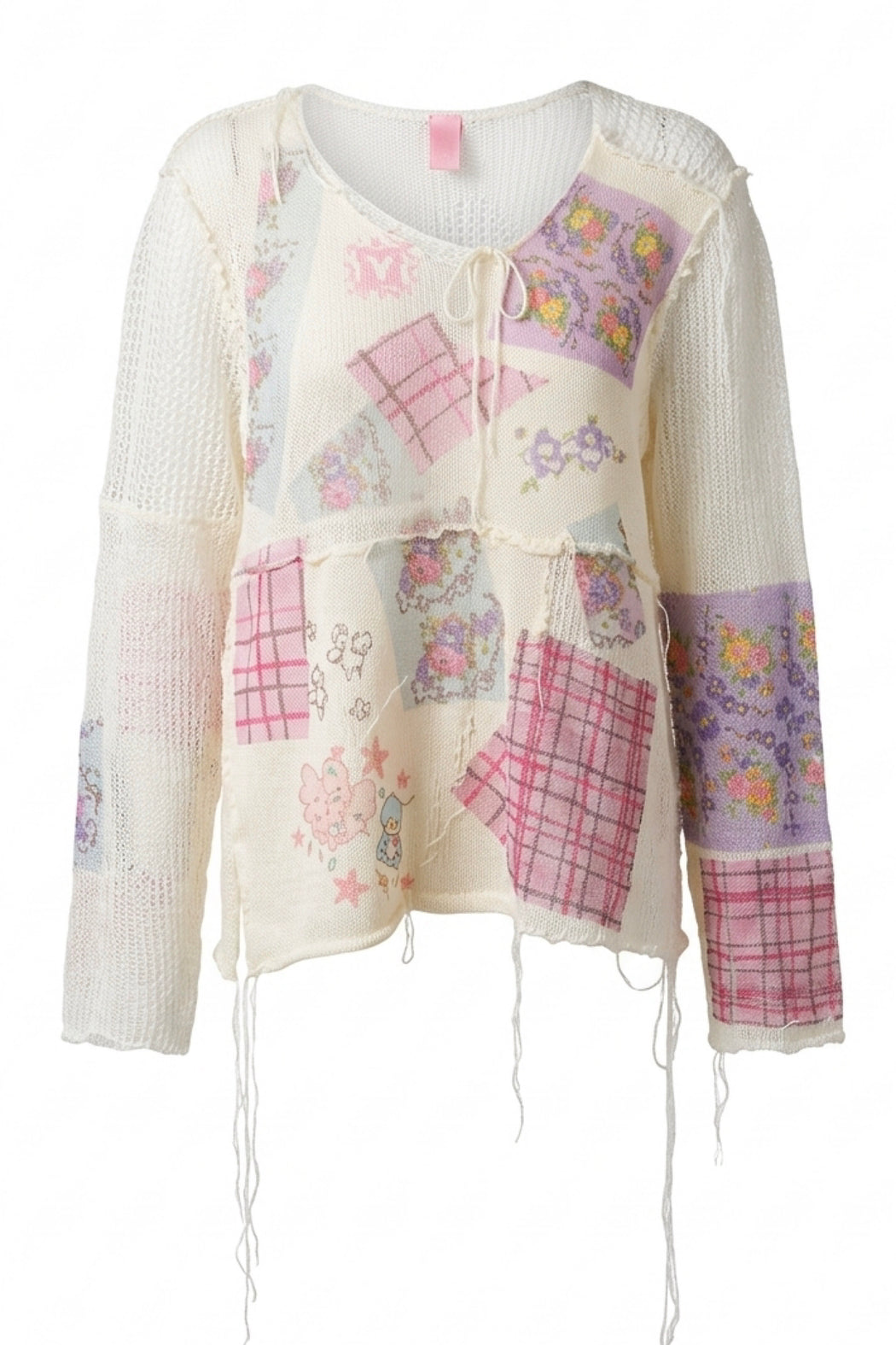 PRINT KNIT JUMPER