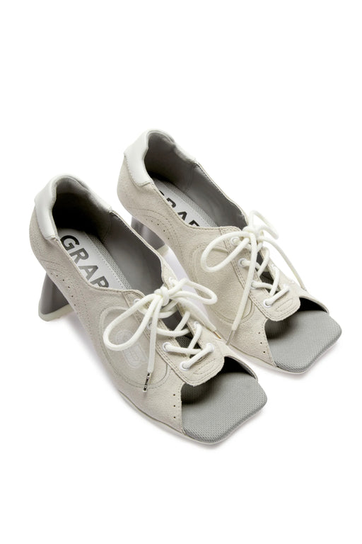 GREY GAT HIGH HEELS