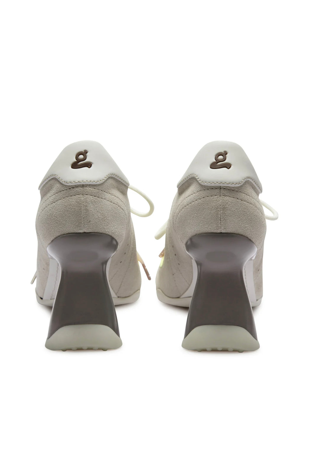 GREY GAT HIGH HEELS