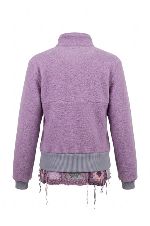 KNIT LEYERED SHIRT TOP