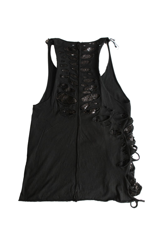 DISTRESSED COTTON SUMMER DRESS