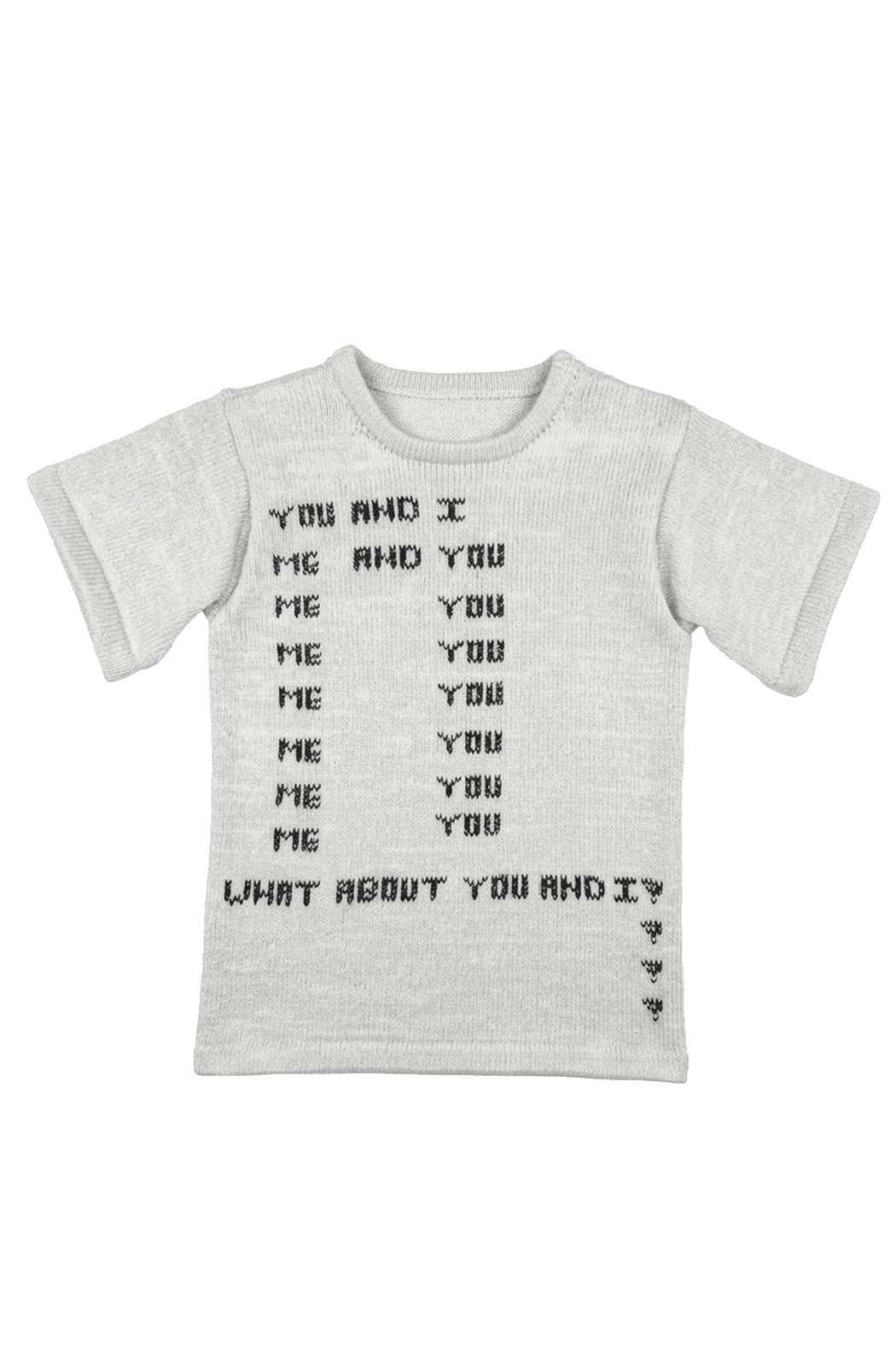 POEM KNIT SHIRT