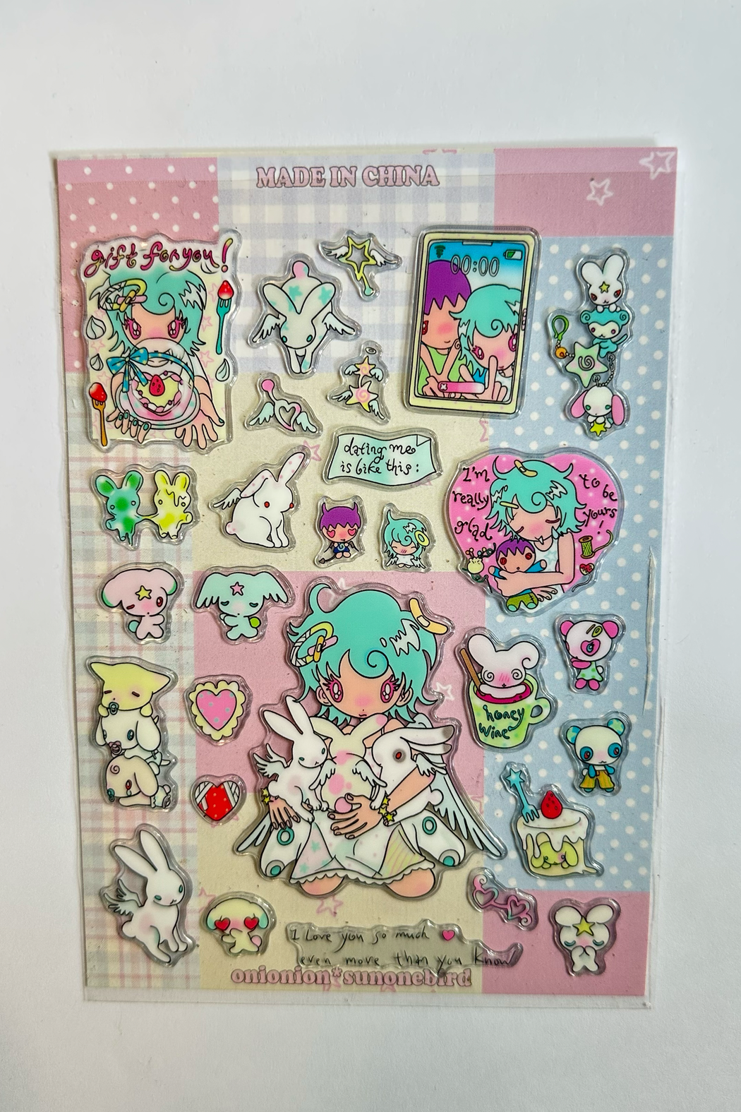 DATING ME IS LIKE THIS 3D STICKERS – SUNONEBIRD