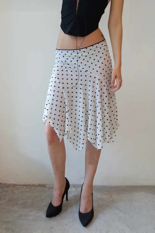 Odette Polka Midi Skirt