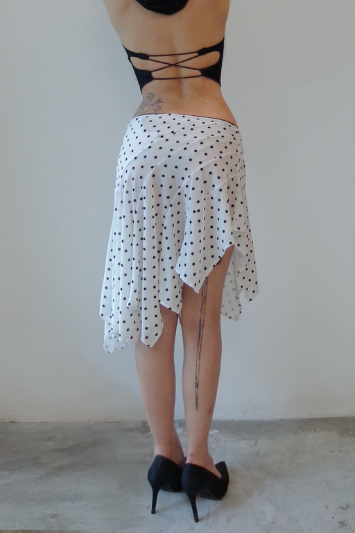 Odette Polka Midi Skirt