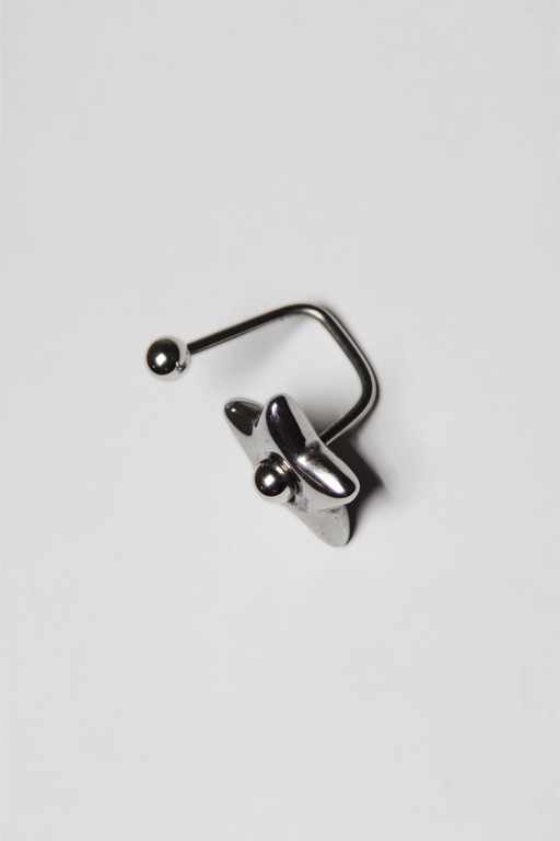 Wax Flower Earring