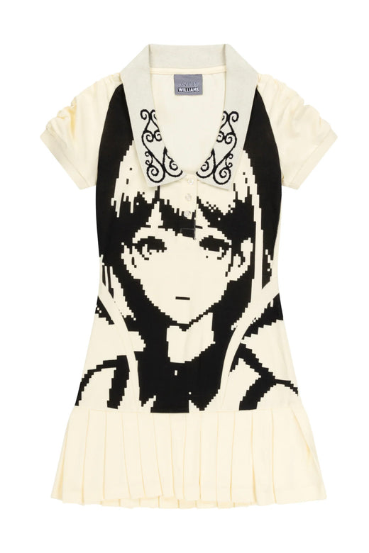 MANGA AMELIA DRESS - LEMON