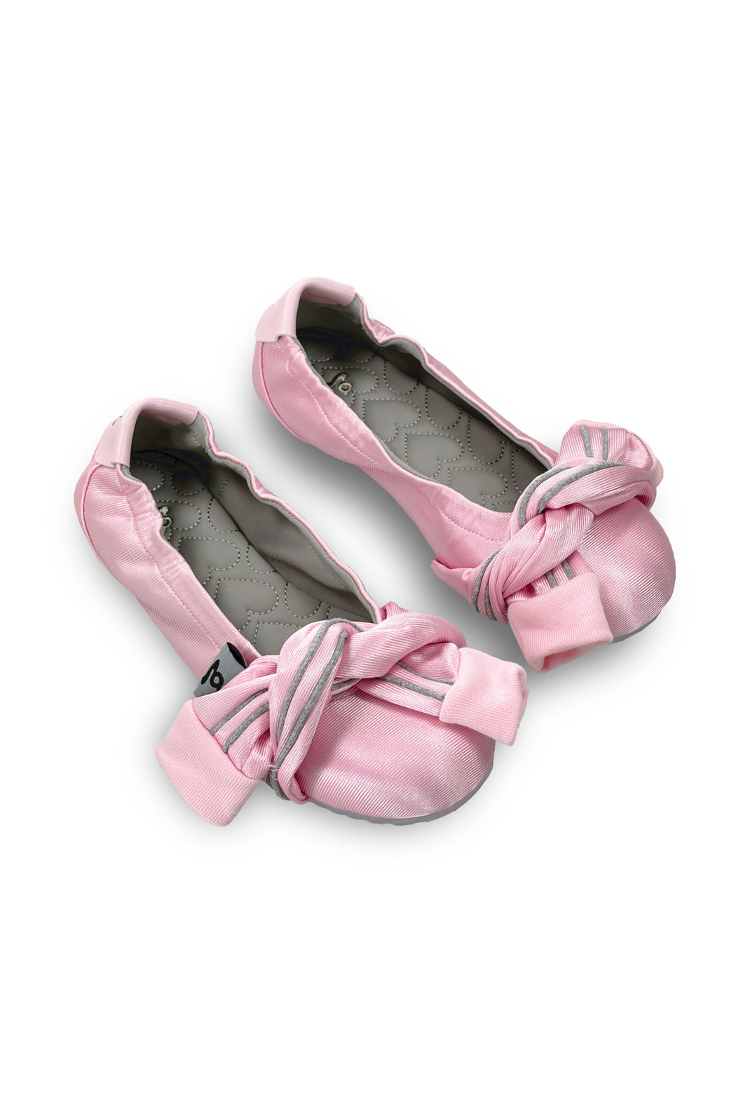 PINK KNOT BALLET FLATS