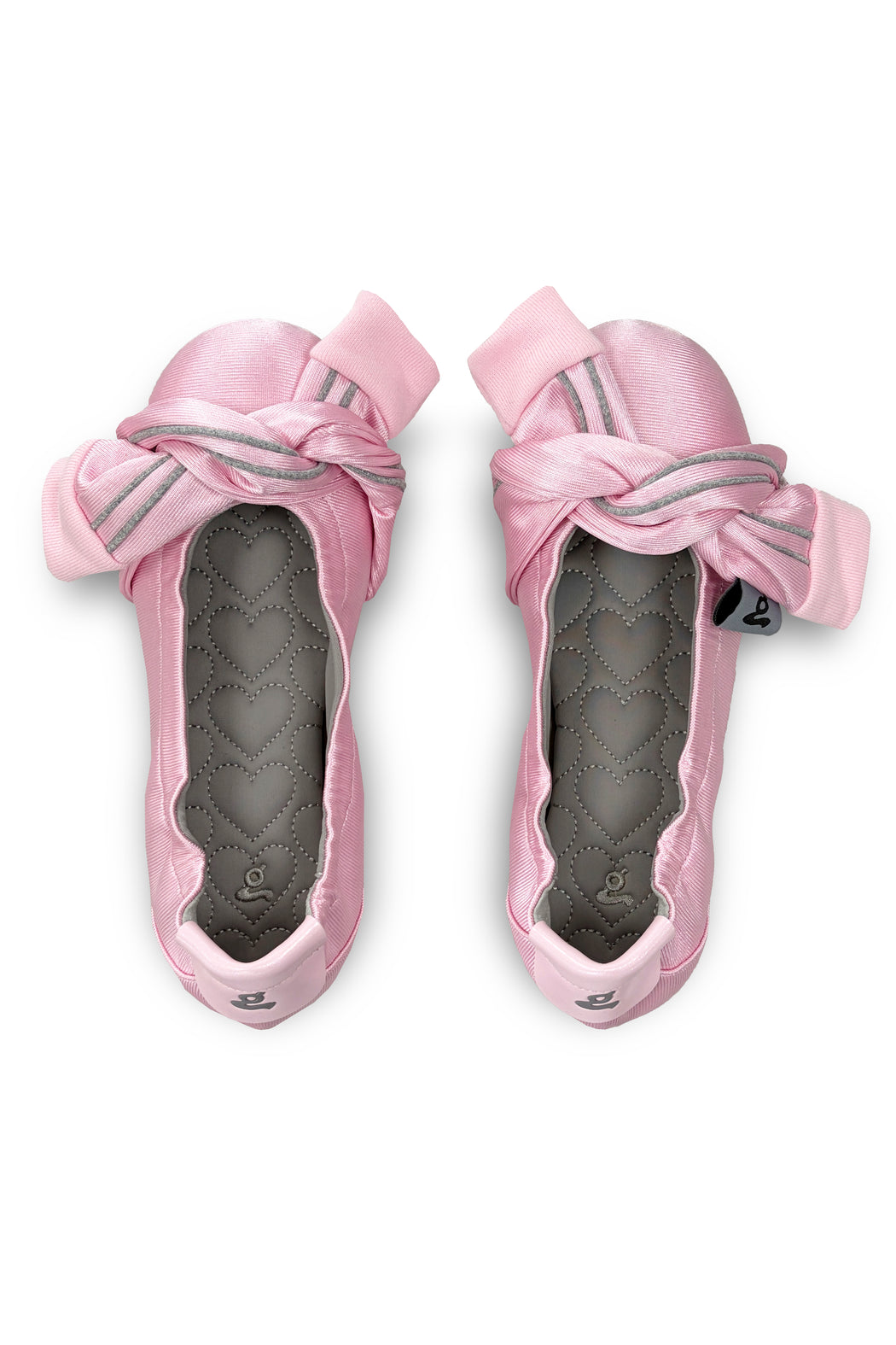 PINK KNOT BALLET FLATS