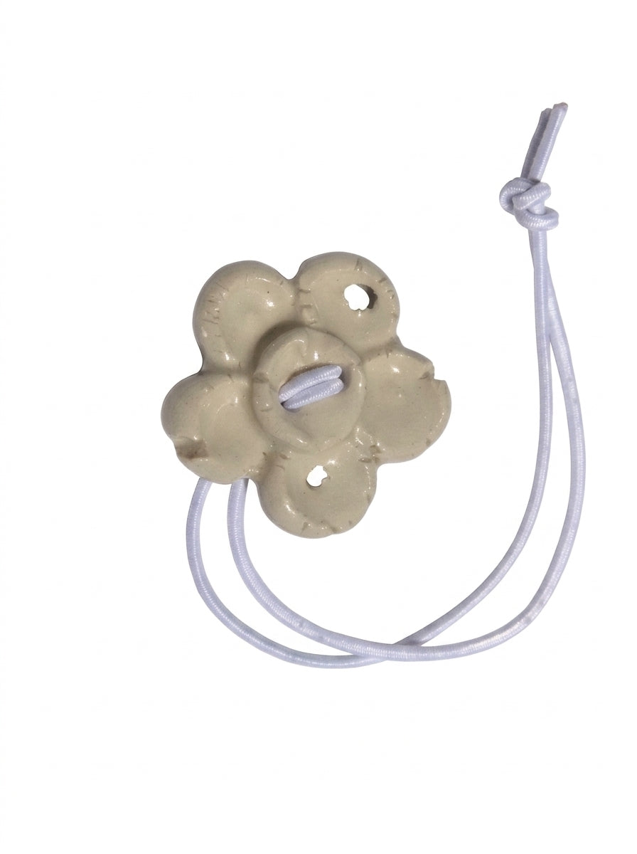 BOLITA HAIR TIE - MAGNOLIA BLANCHE