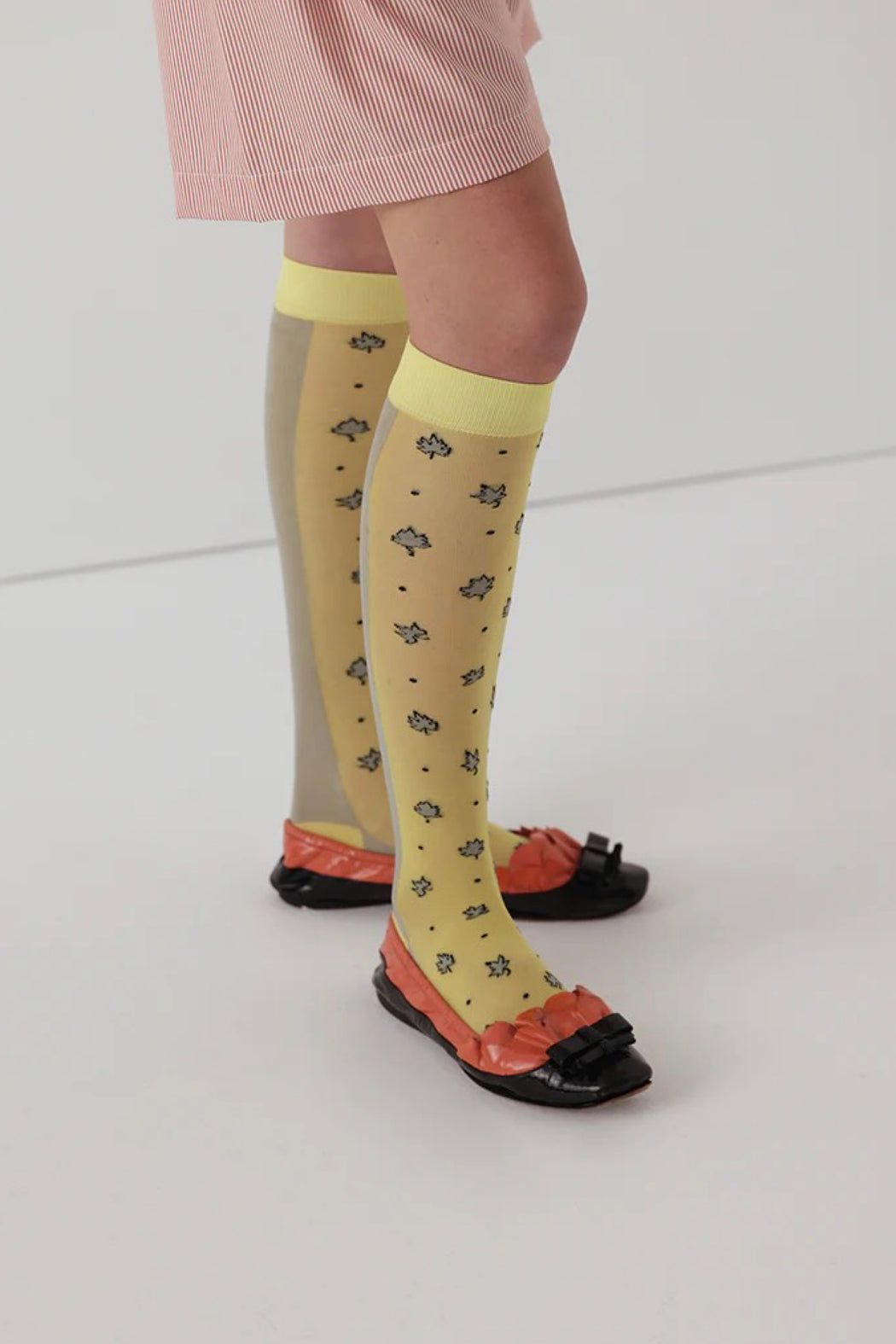 Darling Knee Highs Yellow