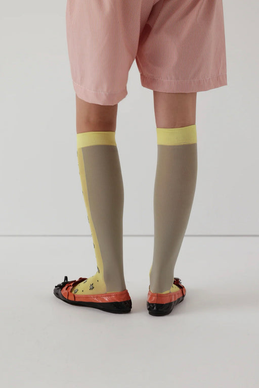 Darling Knee Highs Yellow