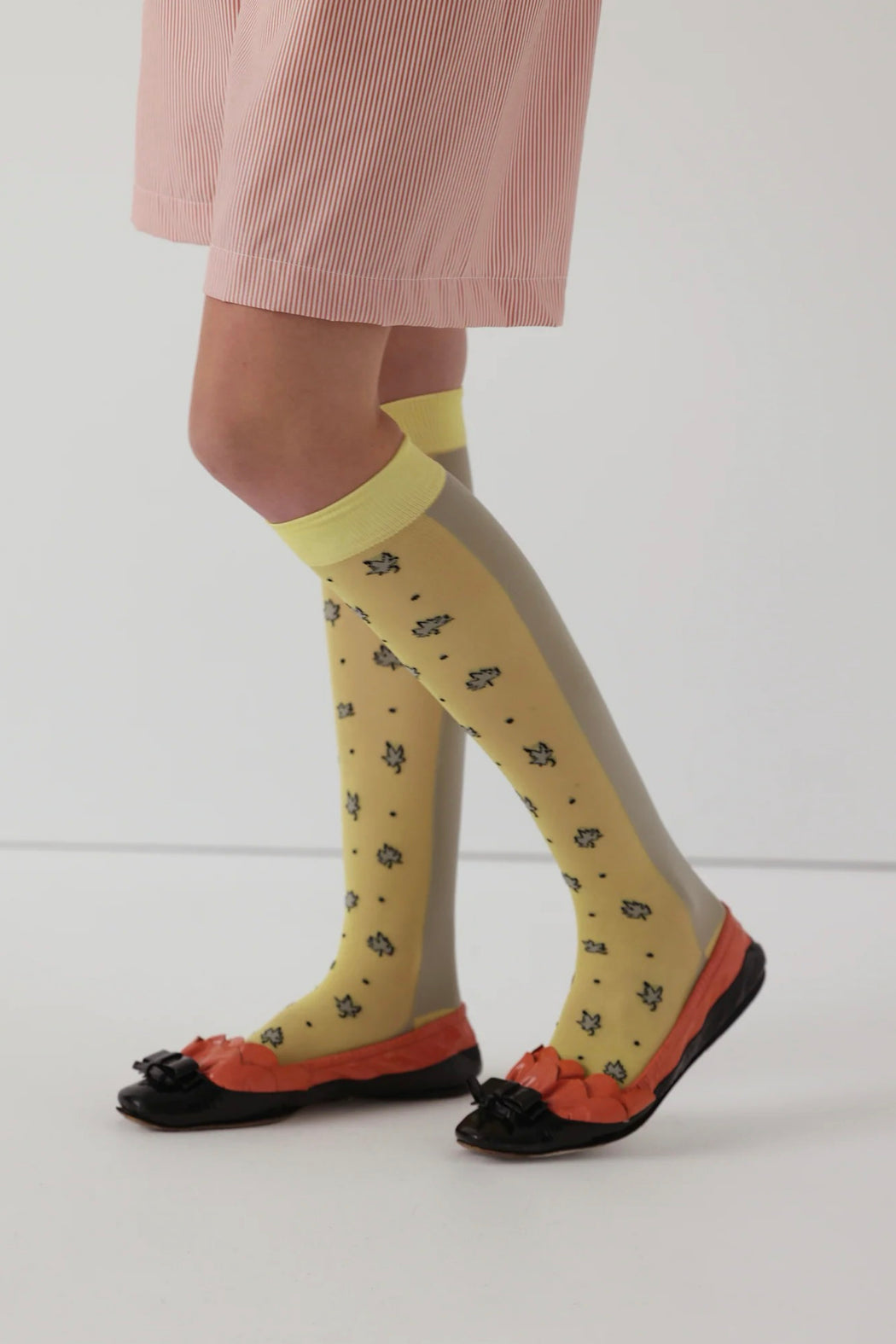 Darling Knee Highs Yellow