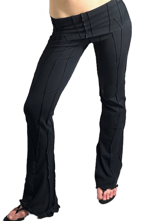 Waist Band Pants - Black