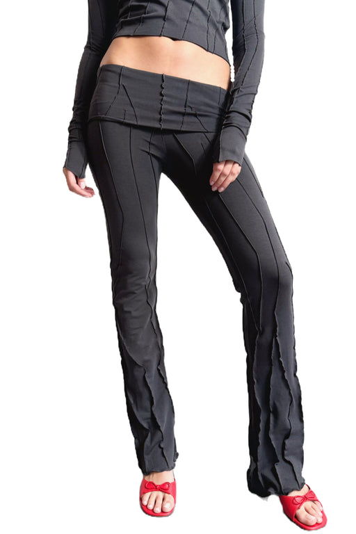Waist Band Pants - Black
