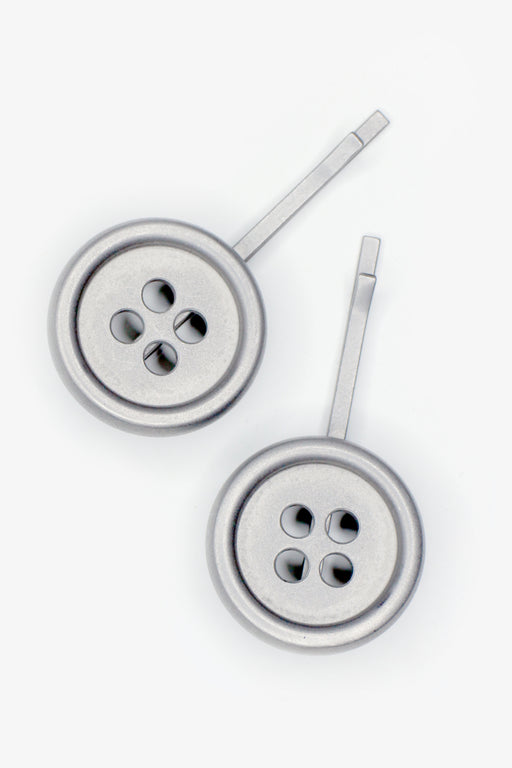 Cute As A Button Hairpin